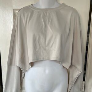 Crave Fame Cream Crop Top